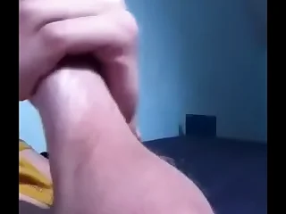 gay blond boy masturbation