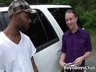 Black Gay Porn With Muscular Black Man and White Twink 25