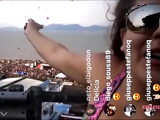 Kellenzinha na Parada do Orgulho Gay Floripa - AMADOR