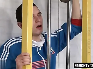 Big dick gay anal sex and cumshot