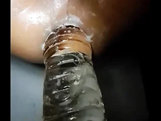 Myanmar gay homemade water bottle anal fuck