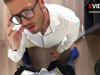 Gay blowjobs and anal in the office Massive facials Full movie