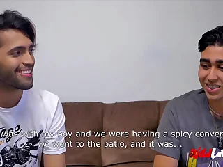 Young Latin Sebas Cruz Covering Camilo Brown's Face In Cum For Wild Latinos