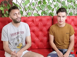 Gabriel's First Time Casting With Camilo Enjoying Some Good Head Big Cock And Big Loads - Wild Latinos