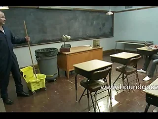 Adam gets tossed on the bed for a fuck