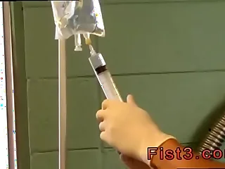 Young boys free and gay emo penis First Time Saline Injection