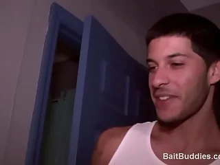 str8 18yr old Latino goes gay4pay